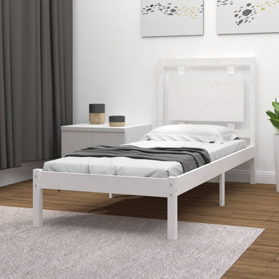 vidaXL Bed Frame without Mattress 90x190 cm Solid Wood
