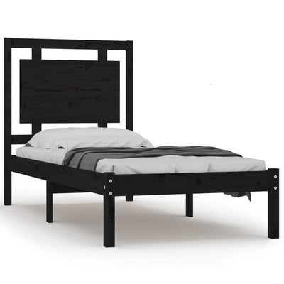 vidaXL Bed Frame without Mattress 90x190 cm Solid Wood