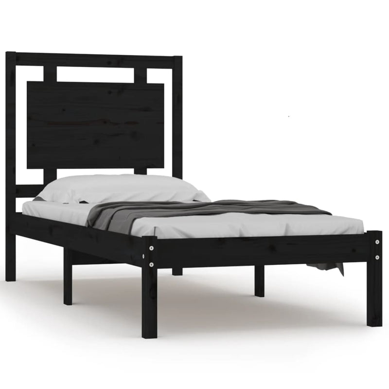 vidaXL Bed Frame without Mattress 90x190 cm Solid Wood