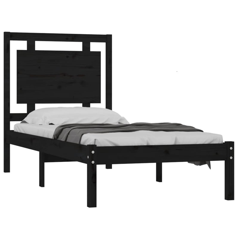 vidaXL Bed Frame without Mattress 90x190 cm Solid Wood