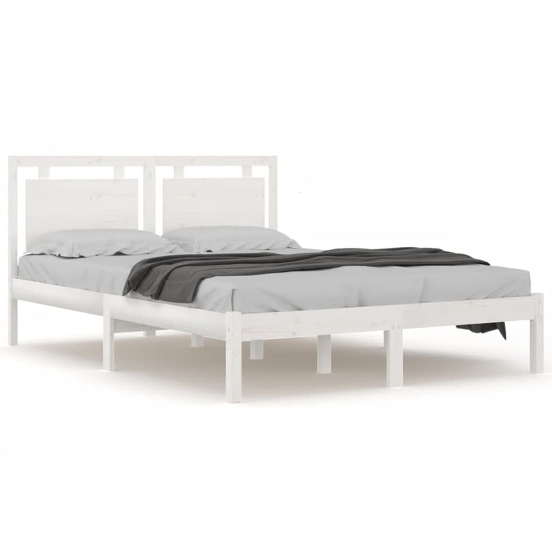 vidaXL Bed Frame without Mattress 150x200 cm Solid Wood