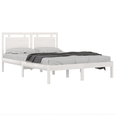 vidaXL Bed Frame without Mattress 150x200 cm Solid Wood