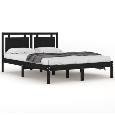 vidaXL Bed Frame without Mattress 150x200 cm Solid Wood