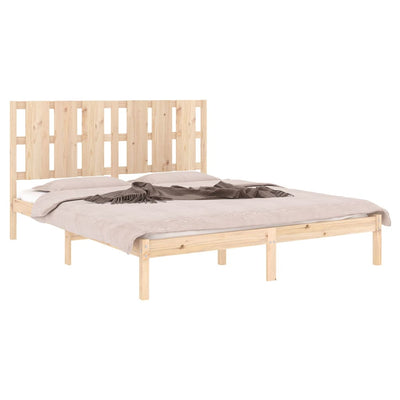 vidaXL Bed Frame without Mattress 150x200 cm Solid Wood