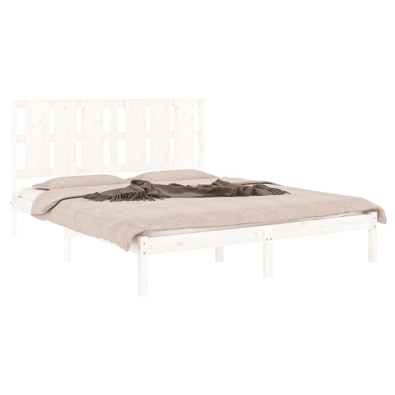 vidaXL Bed Frame without Mattress 150x200 cm Solid Wood