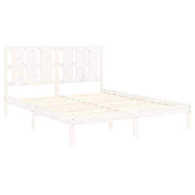 vidaXL Bed Frame without Mattress 150x200 cm Solid Wood