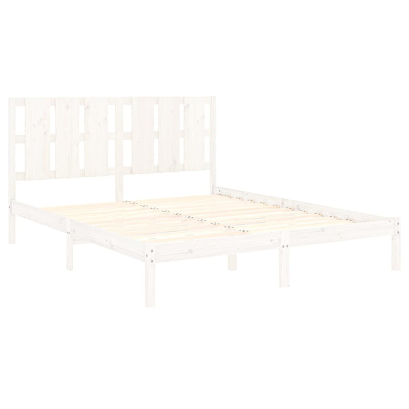 vidaXL Bed Frame without Mattress 150x200 cm Solid Wood