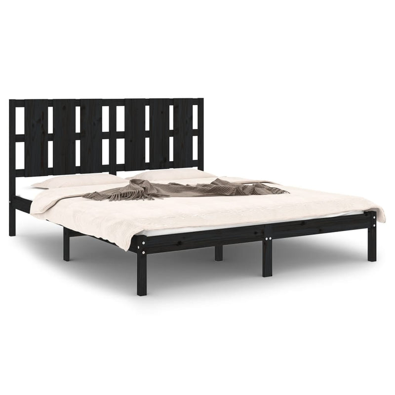 vidaXL Bed Frame without Mattress 150x200 cm Solid Wood