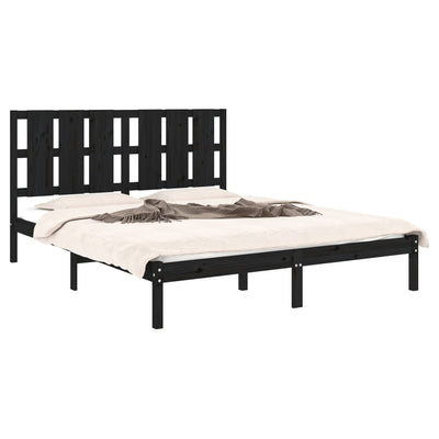 vidaXL Bed Frame without Mattress 150x200 cm Solid Wood
