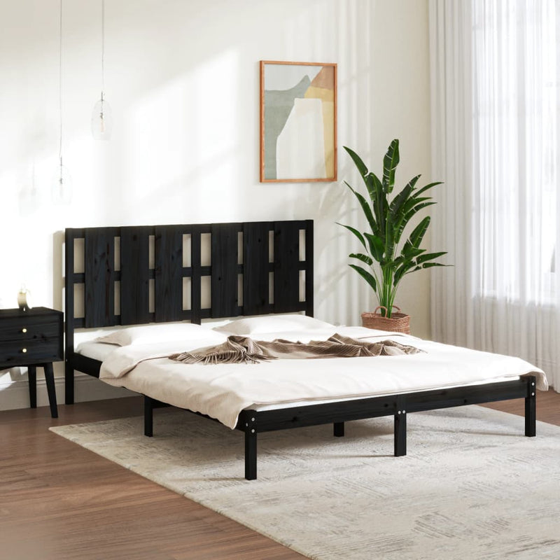 vidaXL Bed Frame without Mattress 150x200 cm Solid Wood