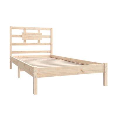 vidaXL Bed Frame without Mattress 90x190 cm Solid Wood