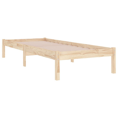 vidaXL Bed Frame without Mattress 90x190 cm Solid Wood