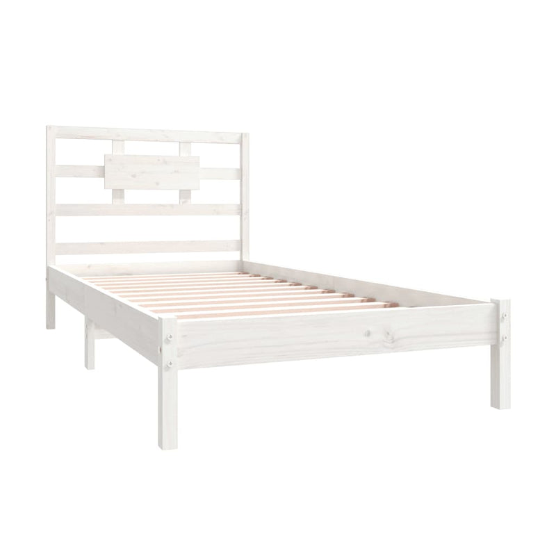vidaXL Bed Frame without Mattress 90x190 cm Solid Wood