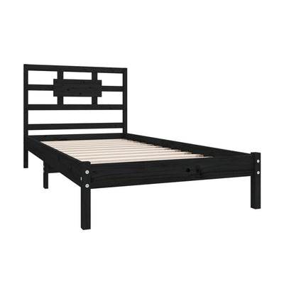 vidaXL Bed Frame without Mattress 90x190 cm Solid Wood