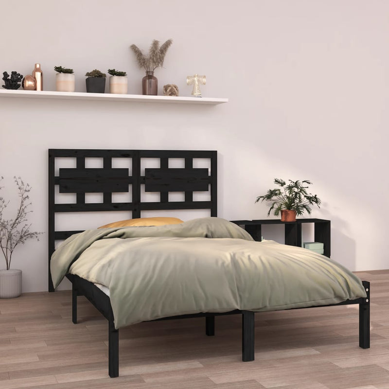 vidaXL Bed Frame without Mattress 135x190 cm Solid Wood