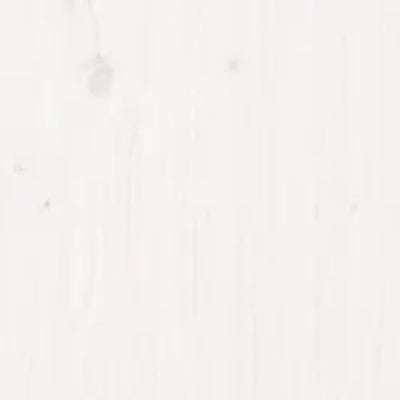 vidaXL Bed Frame without Mattress Black 183x203 cm King Solid Wood