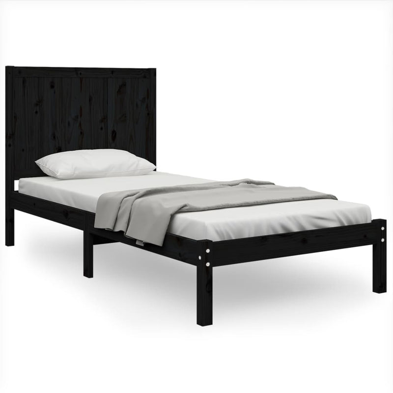 vidaXL Bed Frame without Mattress 90x190 cm Solid Wood Pine