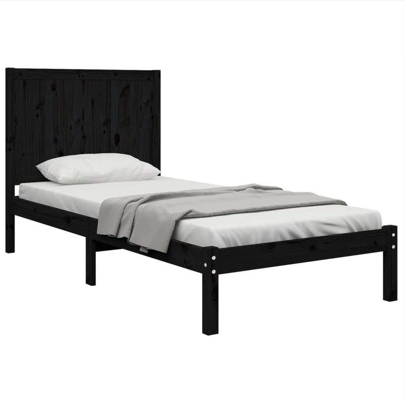 vidaXL Bed Frame without Mattress 90x190 cm Solid Wood Pine
