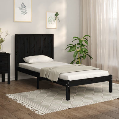 vidaXL Bed Frame without Mattress 90x190 cm Solid Wood Pine
