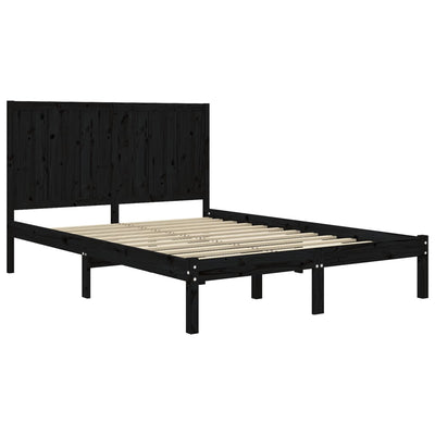 vidaXL Bed Frame without Mattress 150x200 cm Solid Wood Pine