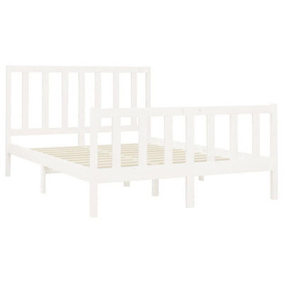 vidaXL Bed Frame without Mattress 150x200 cm Solid Wood Pine
