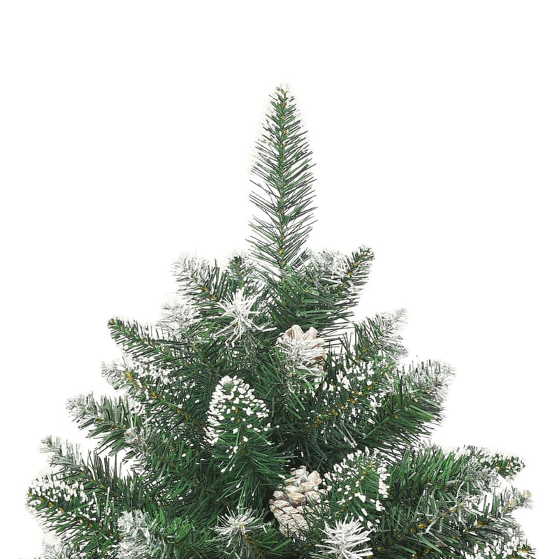 vidaXL Artificial Christmas Tree with Stand 210 cm PVC