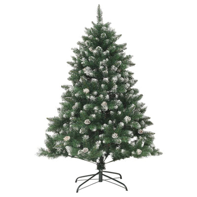 vidaXL Artificial Christmas Tree with Stand 210 cm PVC