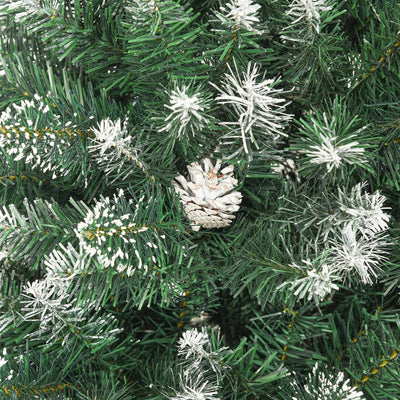 vidaXL Artificial Christmas Tree with Stand 210 cm PVC