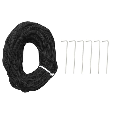 vidaXL Christmas Tree on Flagpole Cold white 108 LEDs 180 cm