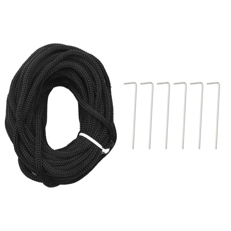 vidaXL Christmas Tree on Flagpole Cold white 108 LEDs 180 cm