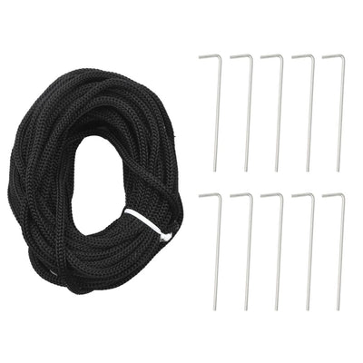 vidaXL Christmas Tree on Flagpole Warm White 310 LEDs 300 cm