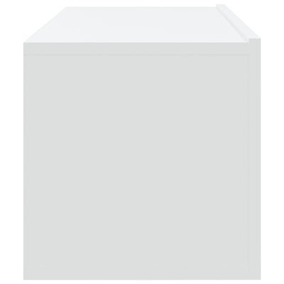 vidaXL Wall TV Cabinets 2 pcs Smoked Oak 100x30x30 cm Engineered Wood