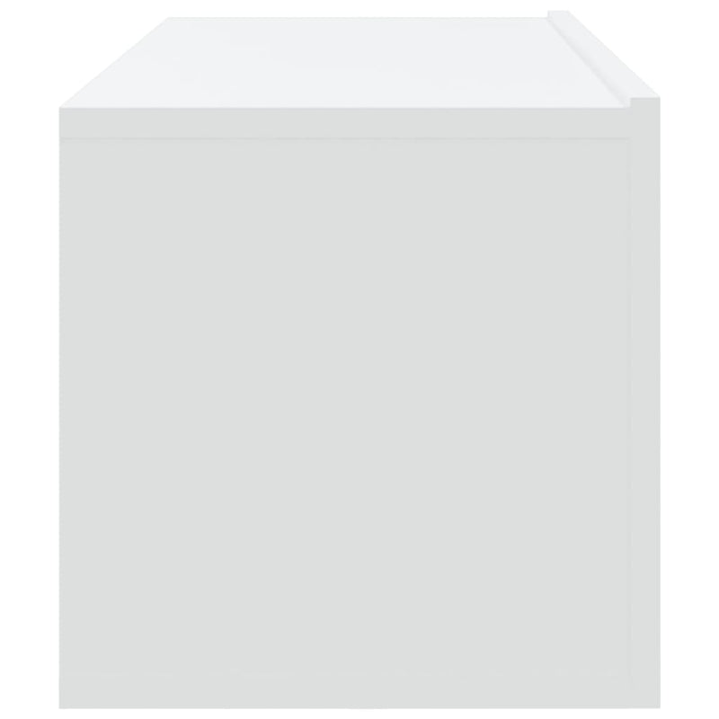 vidaXL Wall TV Cabinets 2 pcs Smoked Oak 100x30x30 cm Engineered Wood