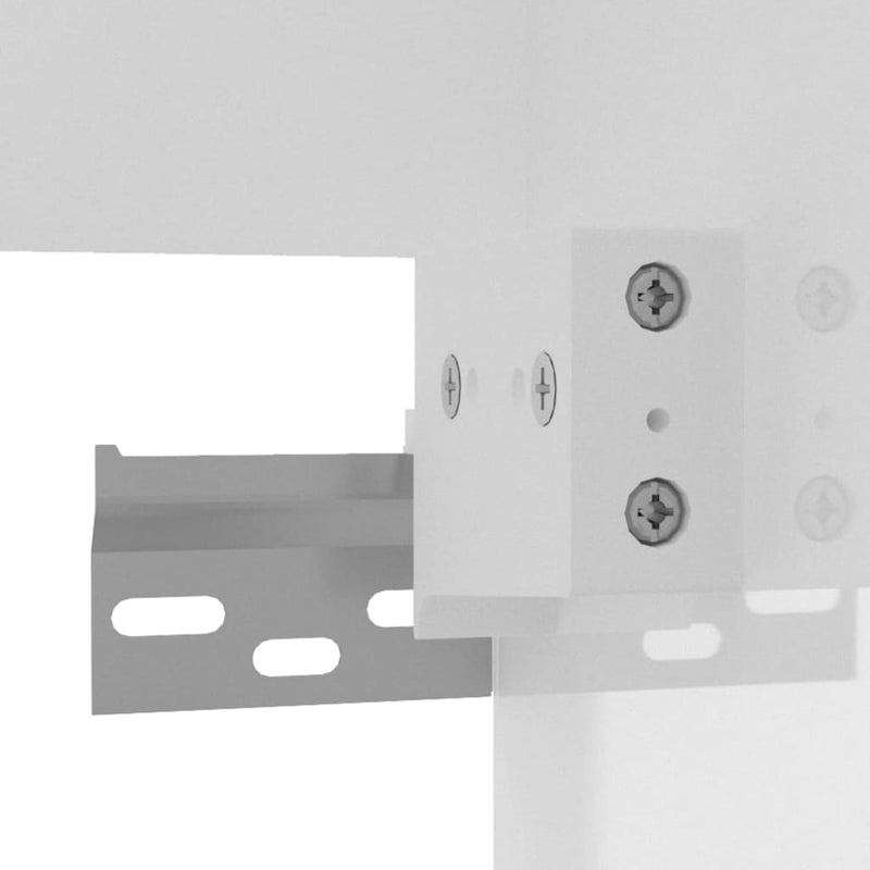 vidaXL Bathroom Cabinet with Mirror Smoked Oak 41x38.5x48 cm