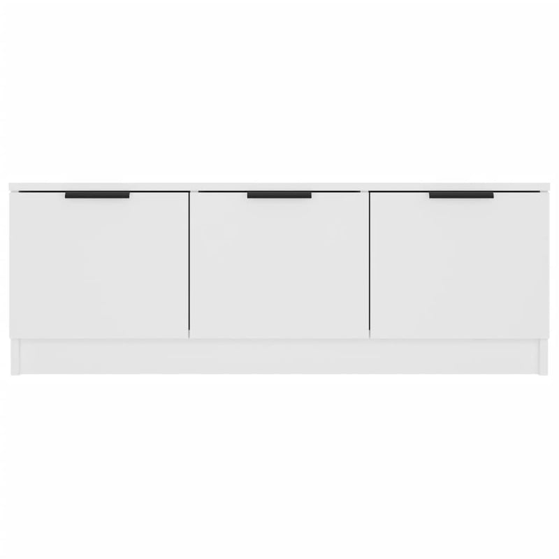 vidaXL TV Cabinet Smoked Oak 102x35x36.5 cm Engineered Wood