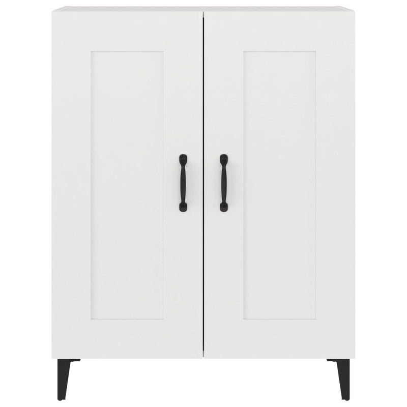 vidaXL Sideboard Black 69.5x34x90 cm Engineered Wood