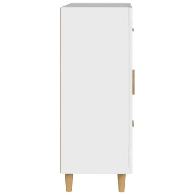 vidaXL Sideboard Smoked Oak 69.5x34x90 cm Engineered Wood