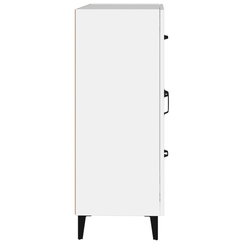vidaXL Sideboard White 69.5x34x90 cm Engineered Wood