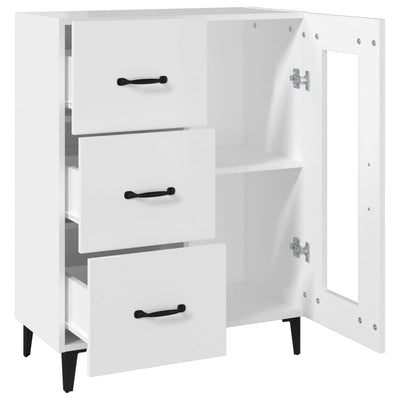 vidaXL Sideboard White 69.5x34x90 cm Engineered Wood