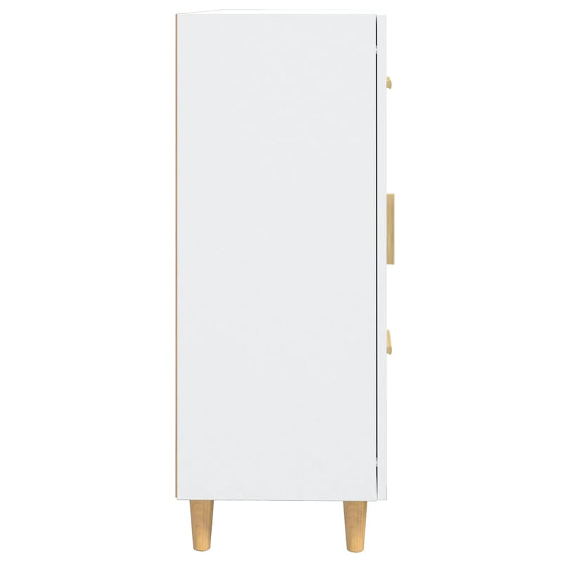 vidaXL Sideboard Smoked Oak 69.5x34x90 cm Engineered Wood