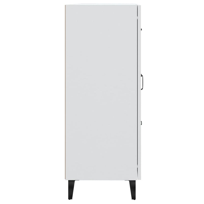 vidaXL Sideboard Black 69.5x34x90 cm Engineered Wood