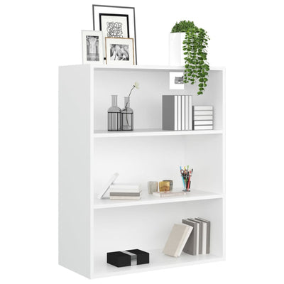 vidaXL Hanging Wall Cabinet Black 69.5x32.5x90 cm