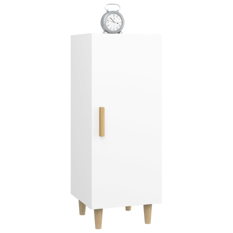 vidaXL Sideboard Smoked Oak 34.5x34x90 cm Engineered Wood