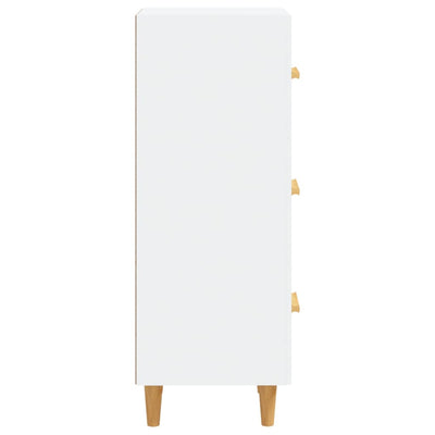 vidaXL Sideboard Smoked Oak 34.5x34x90 cm Engineered Wood