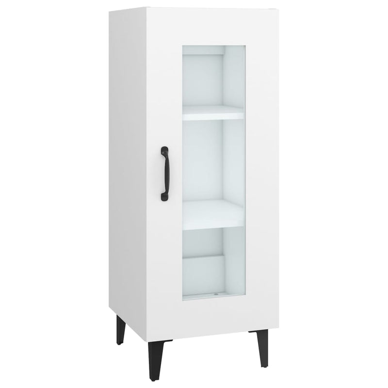 vidaXL Sideboard Smoked Oak 34.5x34x90 cm Engineered Wood