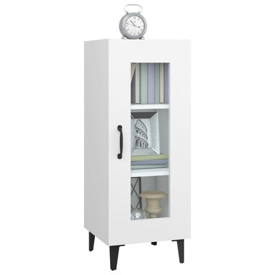 vidaXL Sideboard Smoked Oak 34.5x34x90 cm Engineered Wood