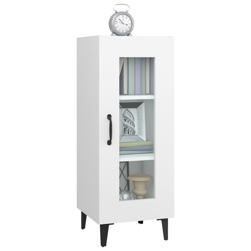 vidaXL Sideboard Smoked Oak 34.5x34x90 cm Engineered Wood