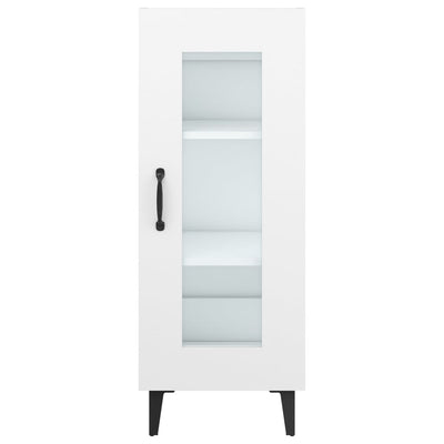 vidaXL Sideboard Smoked Oak 34.5x34x90 cm Engineered Wood