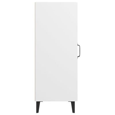 vidaXL Sideboard Smoked Oak 34.5x34x90 cm Engineered Wood