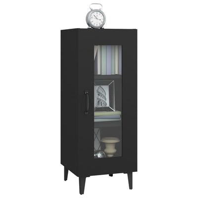 vidaXL Sideboard Smoked Oak 34.5x34x90 cm Engineered Wood